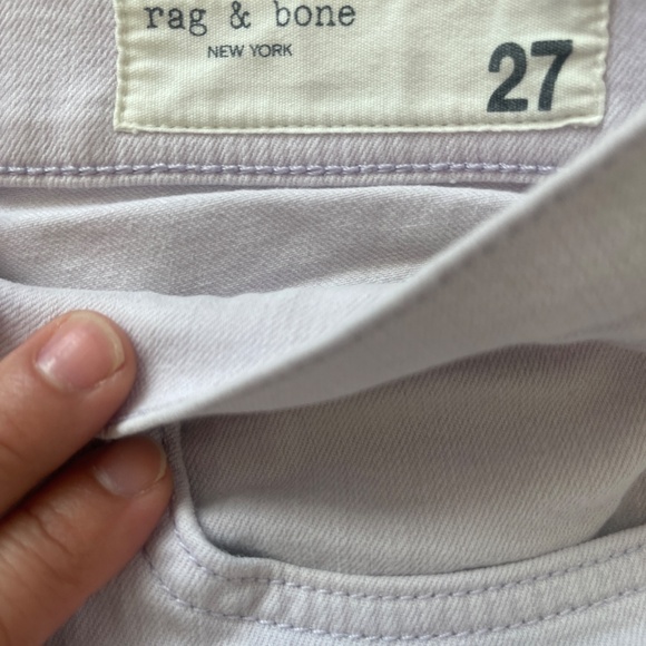 Rag and bone lilac jeans size 27 - Picture 2 of 6